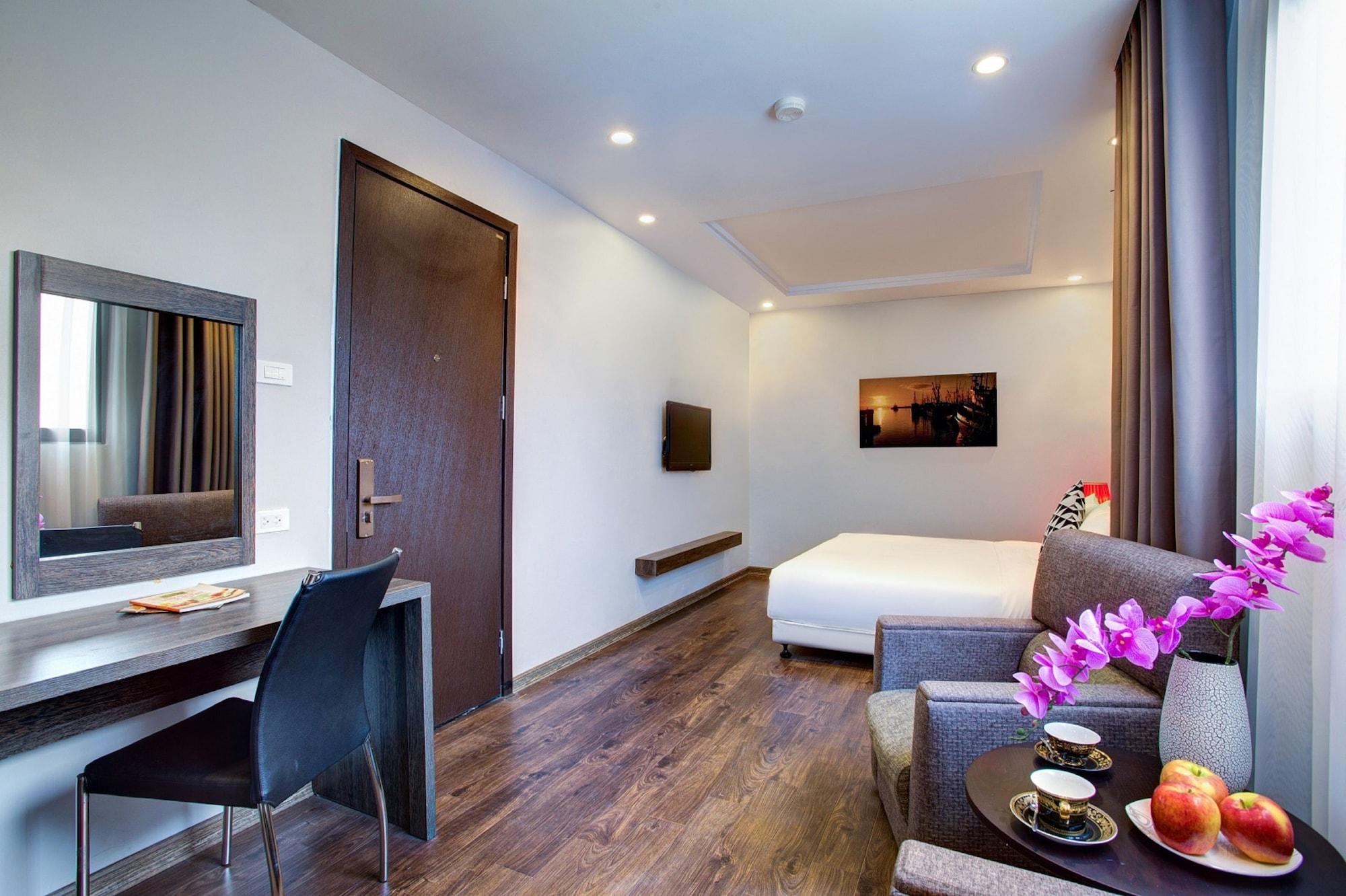 My Linh Hotel Hanoi Exteriör bild