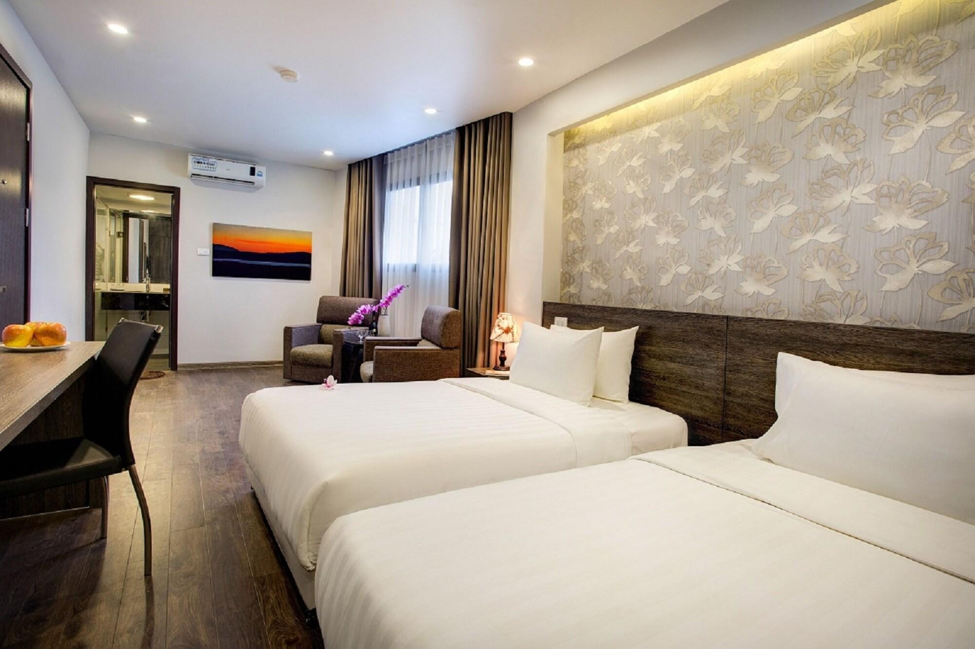 My Linh Hotel Hanoi Exteriör bild