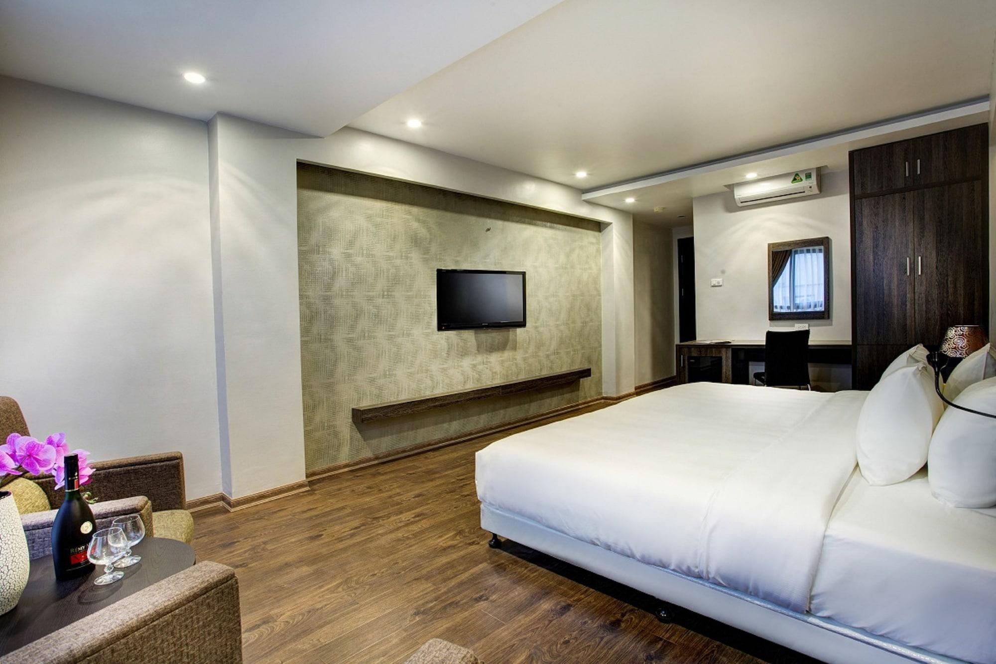 My Linh Hotel Hanoi Exteriör bild