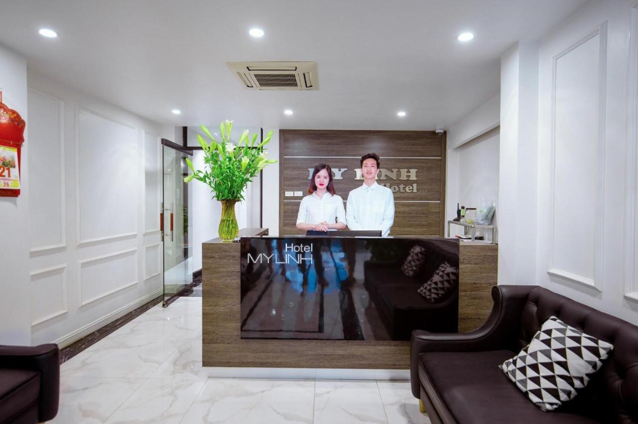My Linh Hotel Hanoi Exteriör bild
